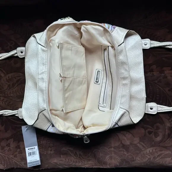 Rosetti Vegan Purse twist handle shoulder bag floral flower - Picture 16 of 16